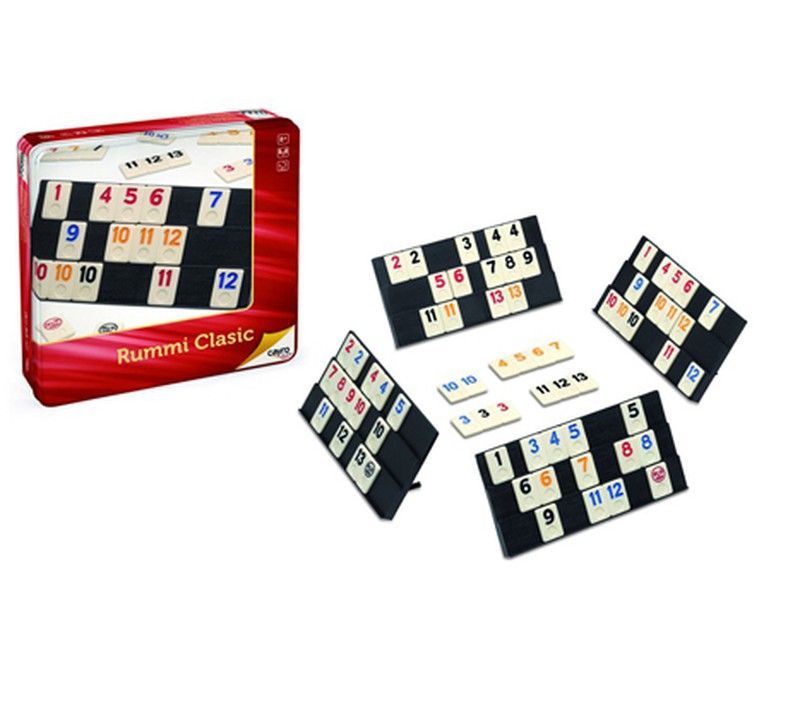 Rummi Classic 4 Jug. Caja Metal