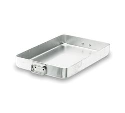 Rustidera Asas Abatibles 40x30 Cms Chef Aluminio Lacor Profesional