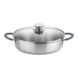 Rustidera bra de 24 con tapa  acer inox ancora