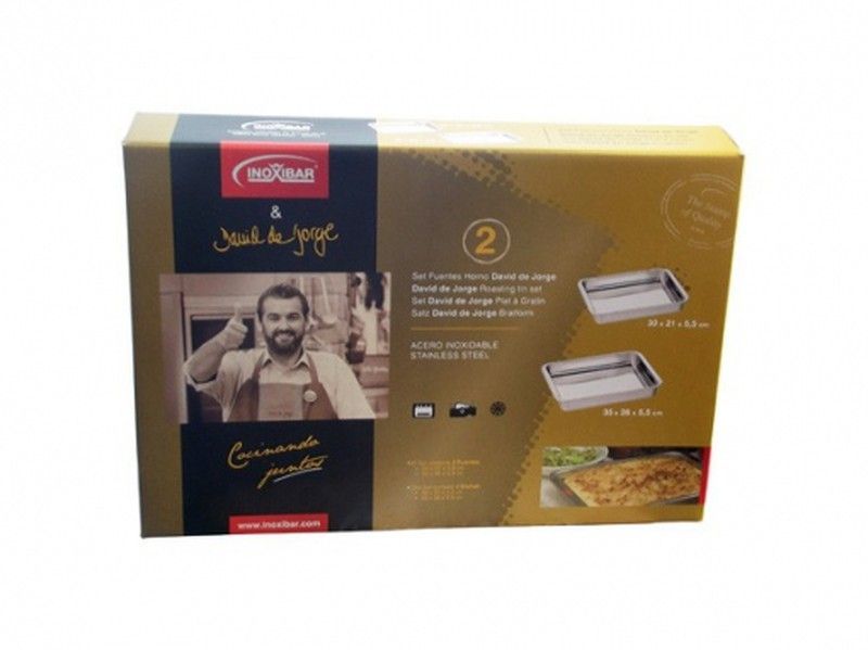 Rustidera Inox set-2 estuche 30-35 cm INOXIBAR