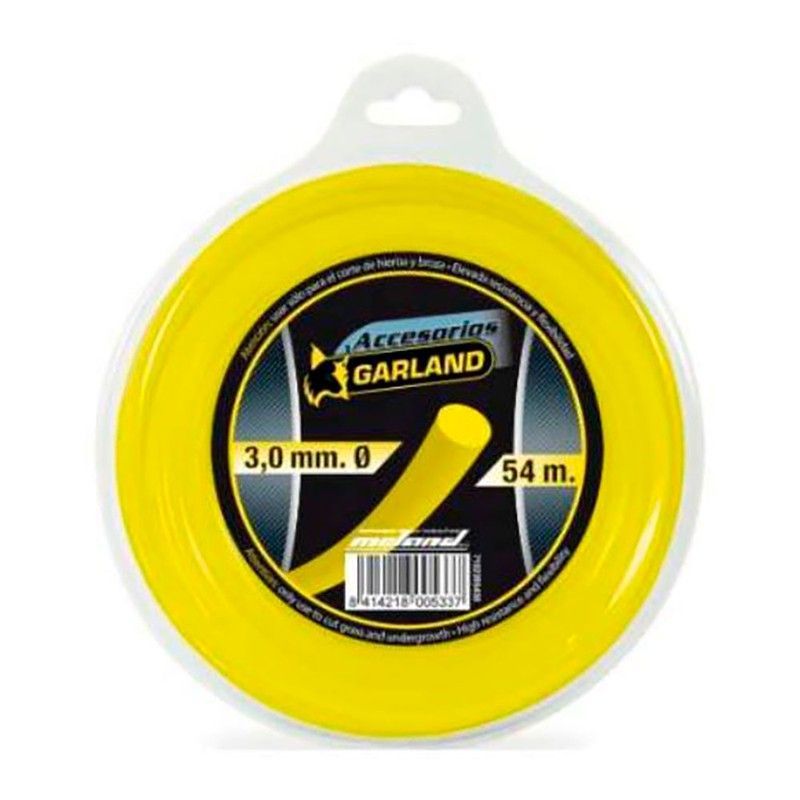 S.Of. Hilo Dispensador Para Desbrozadora 54m Ø3,0mm Redondo 71023r5430 Garland