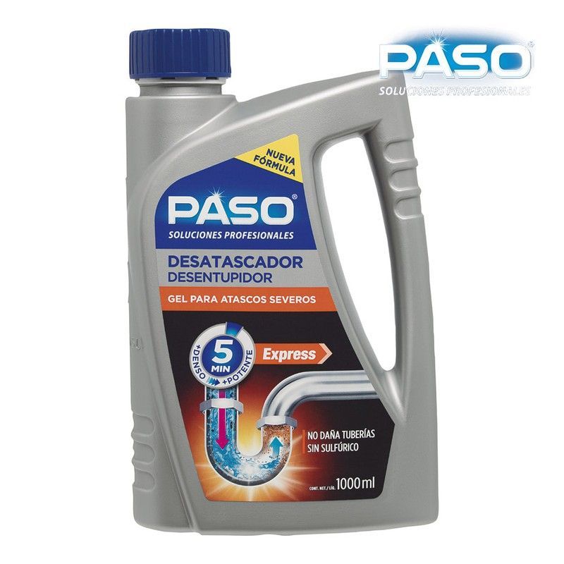 S.Of. Paso Desatascador Gel Express 1l 705011