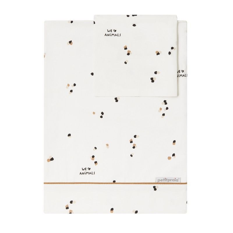 Sábanas minicuna Praia Jungle