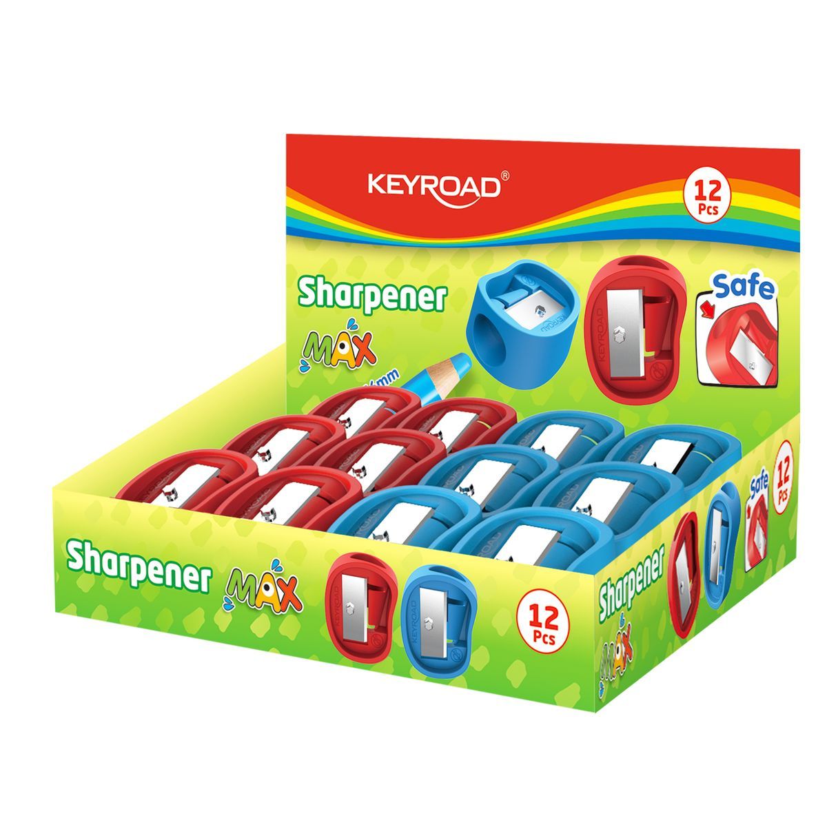 Sacapuntas Plástico 1 Uso Jumbo