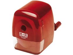 Sacapuntas Sobremesa Mor Manual Color Rojo