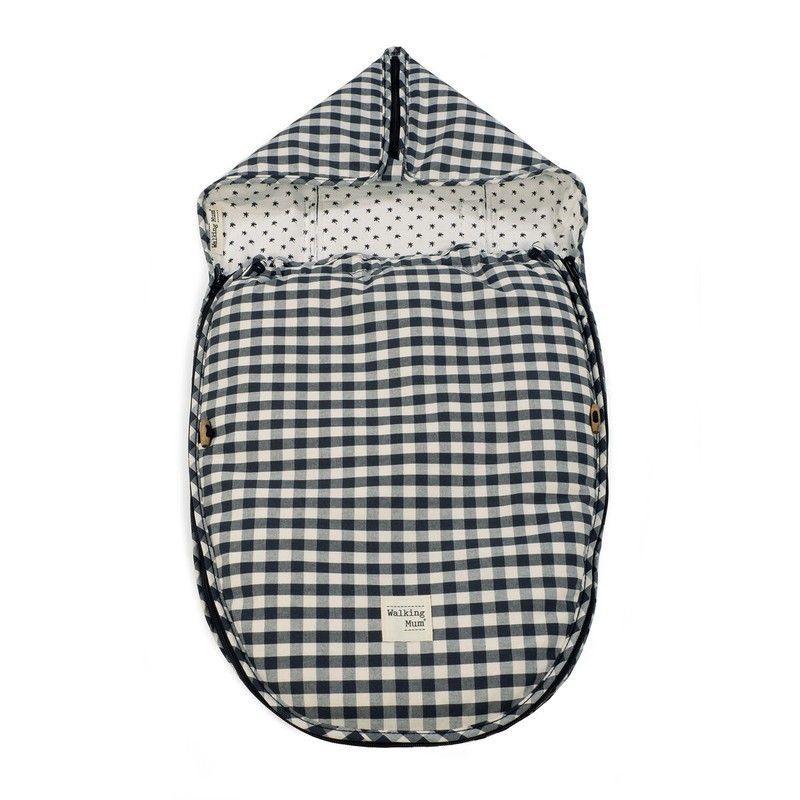 Saco 2 en 1 Remy negro de Walking Mum