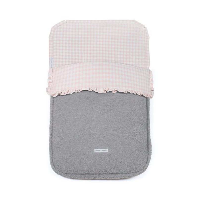 SACO CUCO 3 EN 1 TOGETHER ROSA/BLANCO INVIERNO