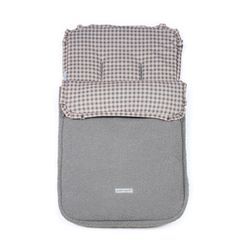 SACO CUCO 3 EN 1 TOGETHER ROSA/GRIS INVIERNO de pasito a pasito