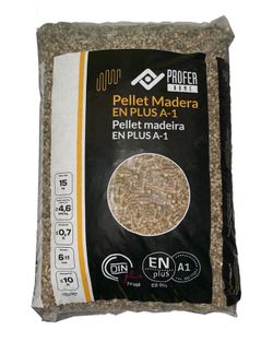 Saco pellet para estufa PLUS A-1