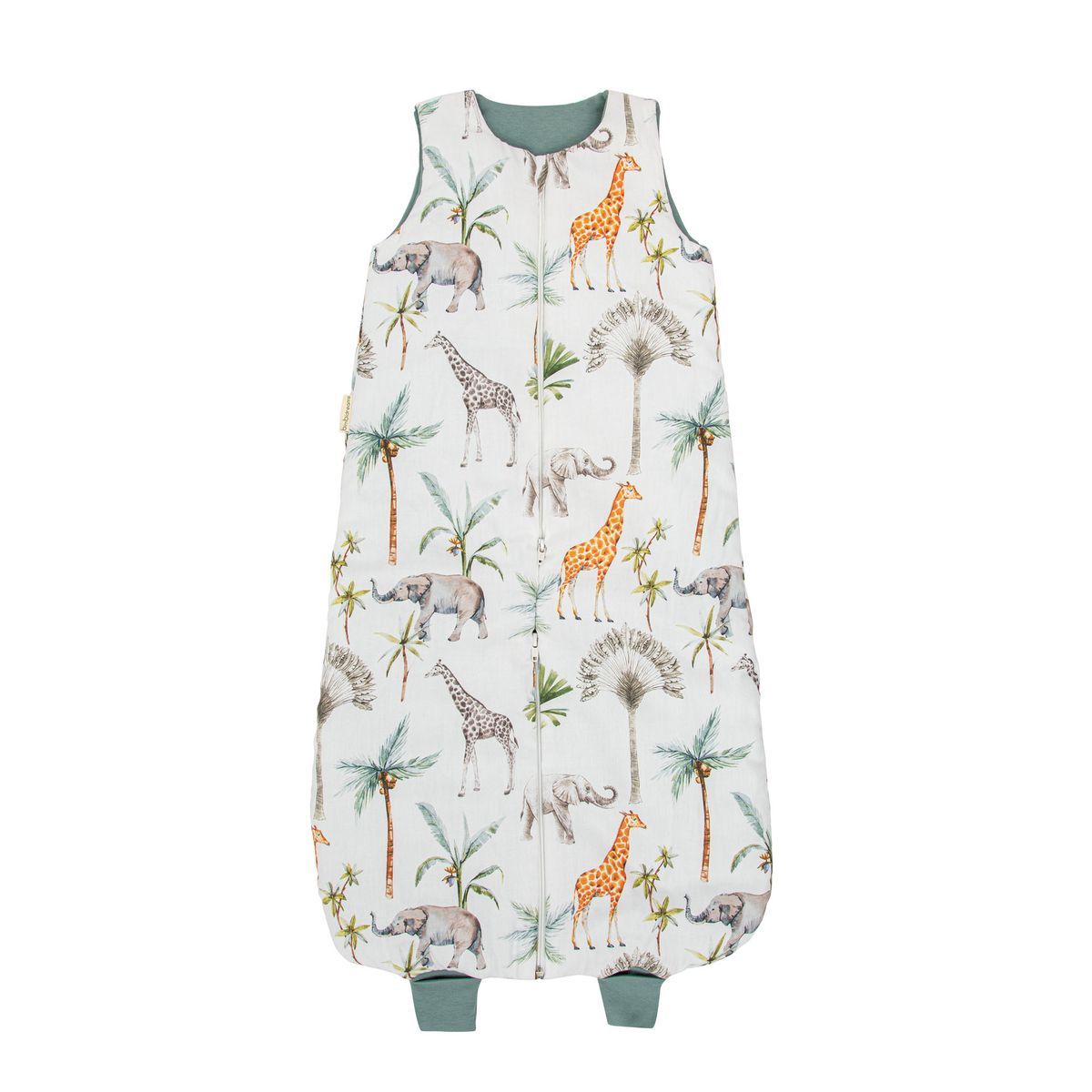 Saco pijama con pies África 518 90 cm 01 Blanco