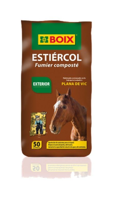 Sacos de estiércol de Caballo 50 litros