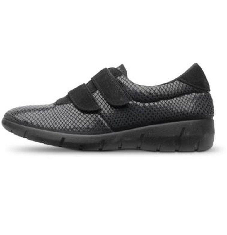 Saguy's 20687 zapato licra señora negro