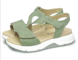 Saguy's 20702v bio confort sandalia señora verde