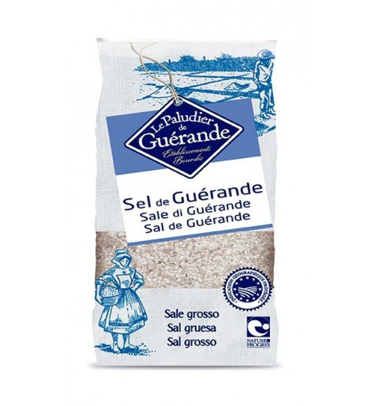 Sal marina gruesa de guérande 1 kg