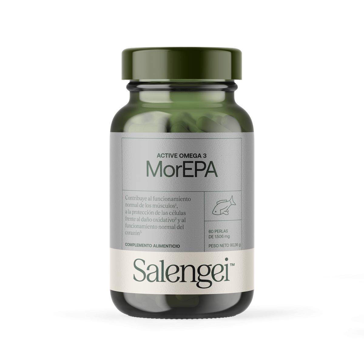 Salengei MorEPA Active Omega 3 60 Perlas