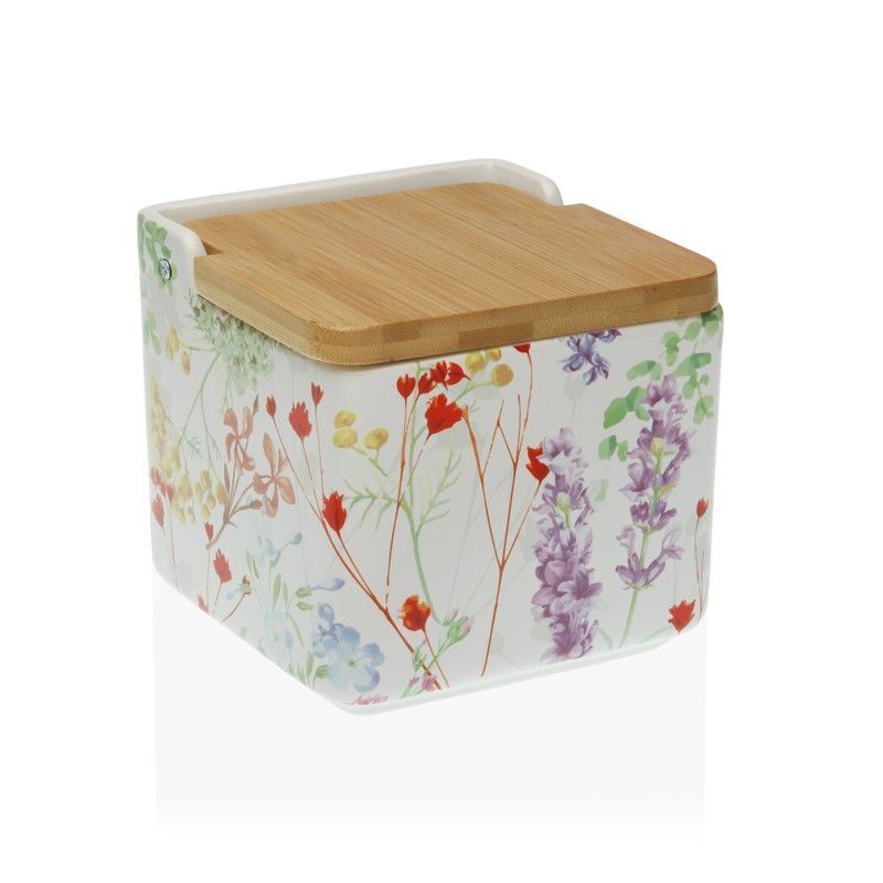 Salero Tapa Bambú Blume Porcelana