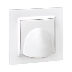 Salida Cable Blanco Con Marco