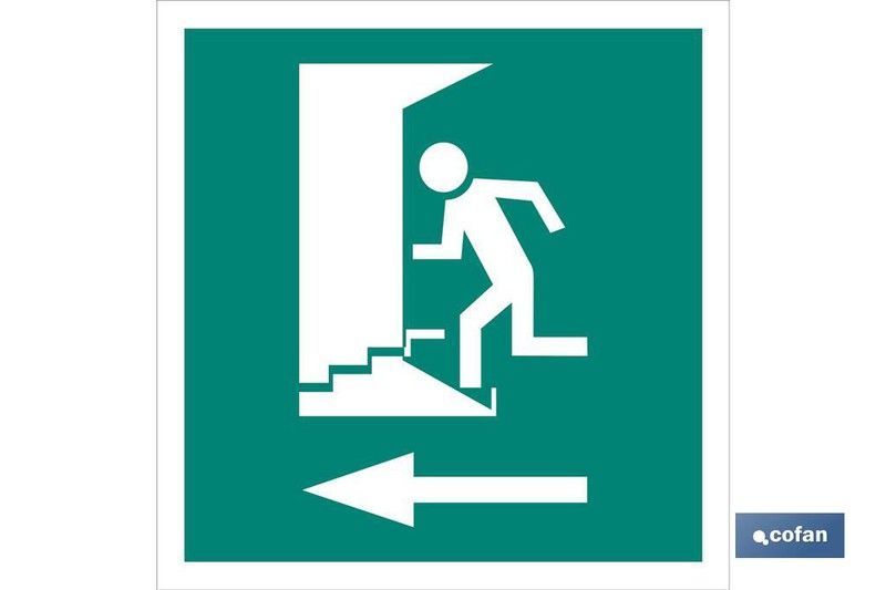 Salida Emergencia "Izquierda" Flecha