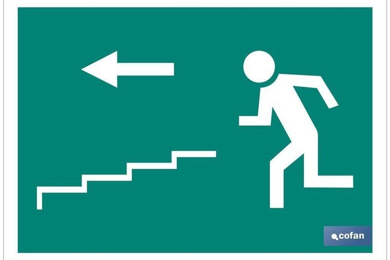 Salida Escalera Izquierda "Bajada". Referencia EV07LU...