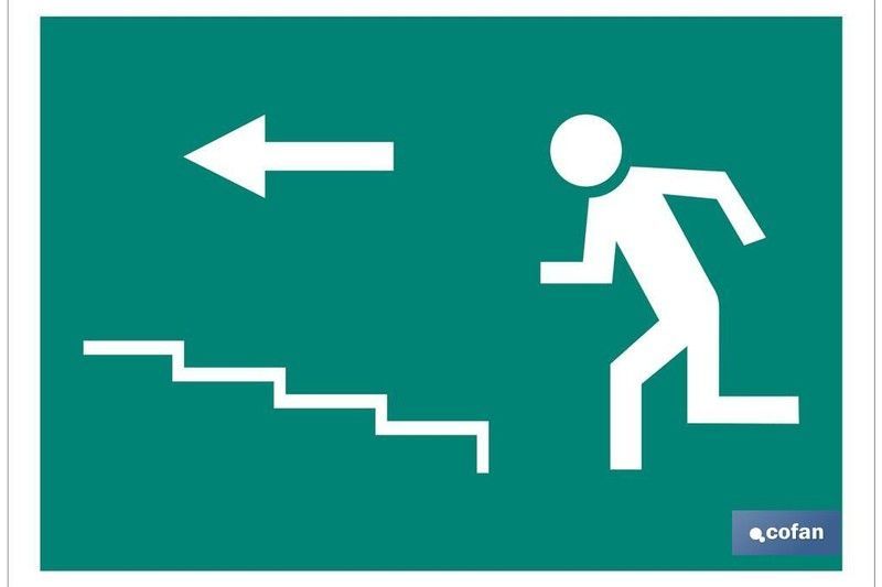 Salida Escalera Izquierda "Subida". Referencia EV05LU.....