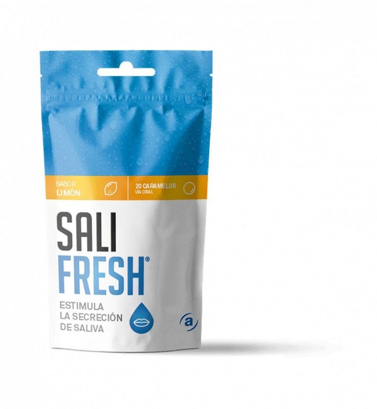 SaliFresh Estimulación Saliva Boca Seca 20 Caramelos