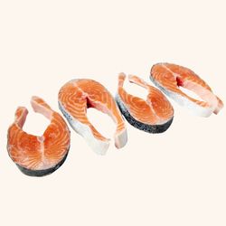 Salmón Noruego  4 Rodajas de 150gr c/u.