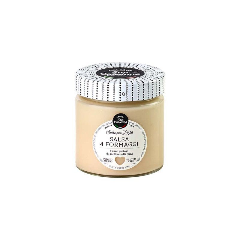 Salsa 4 quesos San Cassiano Italia 190 grs