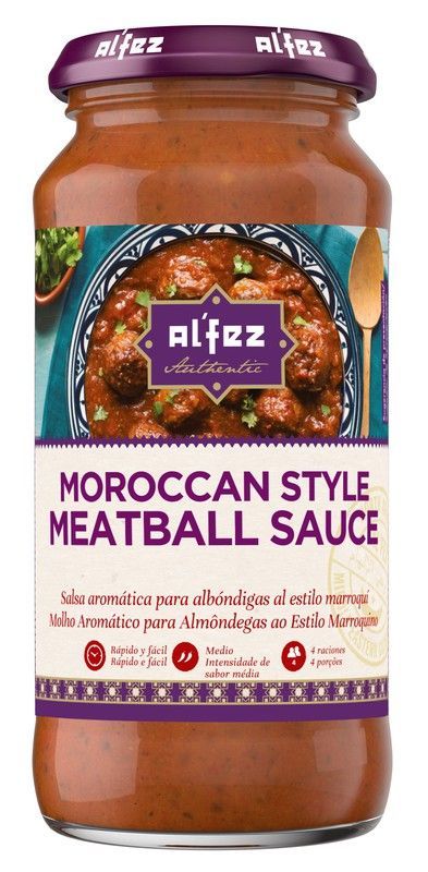 Salsa Árabe Especial Albóndigas De Marruecos 450G Al'Fez