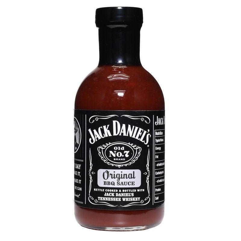 Salsa barbacoa original jack daniel's botella 553 g.