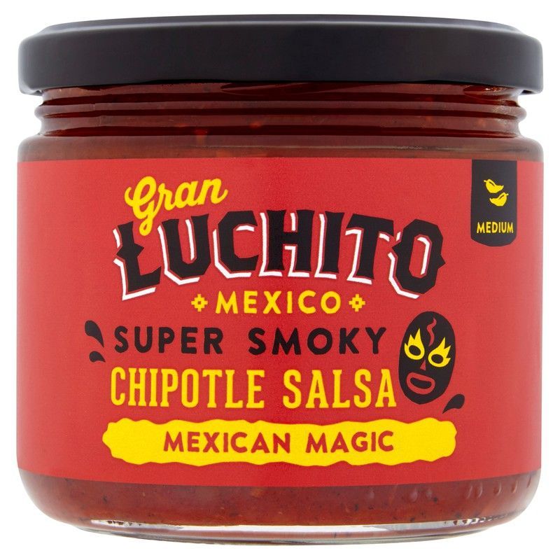 Salsa chipotle luchito comida mejicana 300 grs