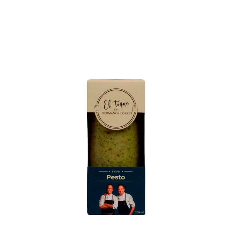 Salsa de pesto 260 ml el toque hermanos torres