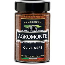 Salsa pan & pasta olivas negras agromonte 106 grs