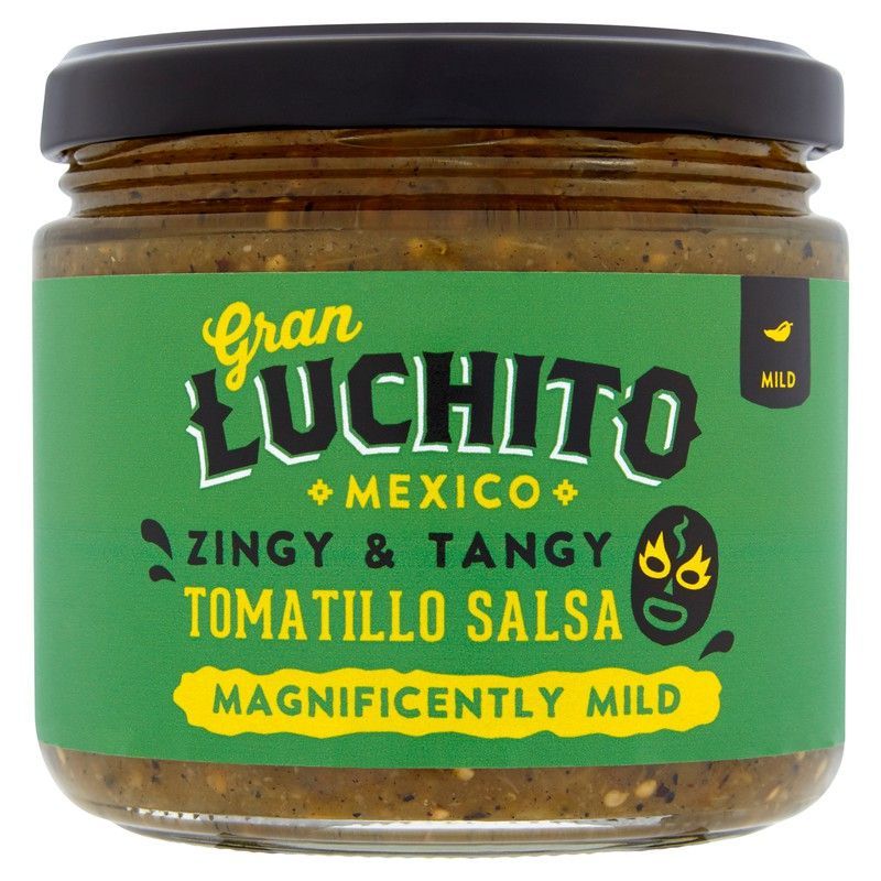 Salsa tomatillo luchito comida mejicana 300 grs