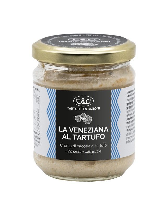 Salsa Veneciana Trufa con Bacalao 170 grs Tartufi Tentazioni