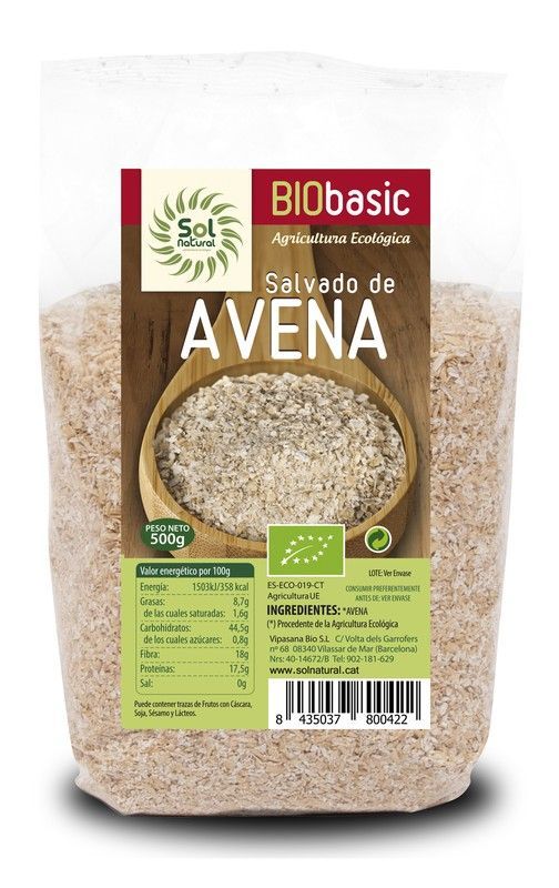 Salvado De Avena Bio 500 G