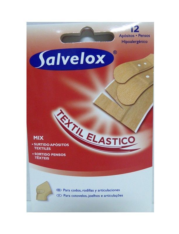 Salvelox Textil Elástico surtido 12uds