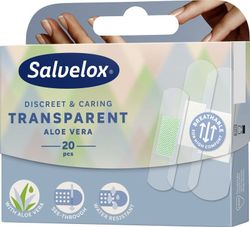 Salvelox Transparentes Aloe Vera 20 unidades
