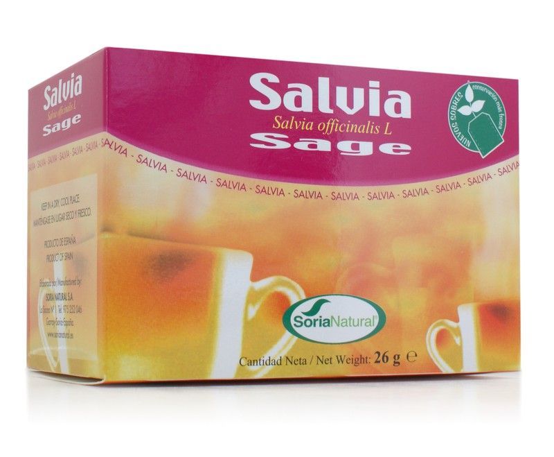 Salvia Infusión 20 Filtros 30gr Soria Natural