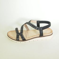 Sandalias Amarpies ABZ26668 Negro