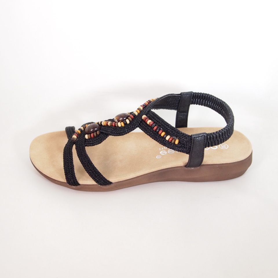 Sandalias Amarpies AKO28553 Negro
