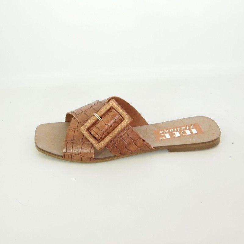 Sandalias Idee Italiane 1036 Camel