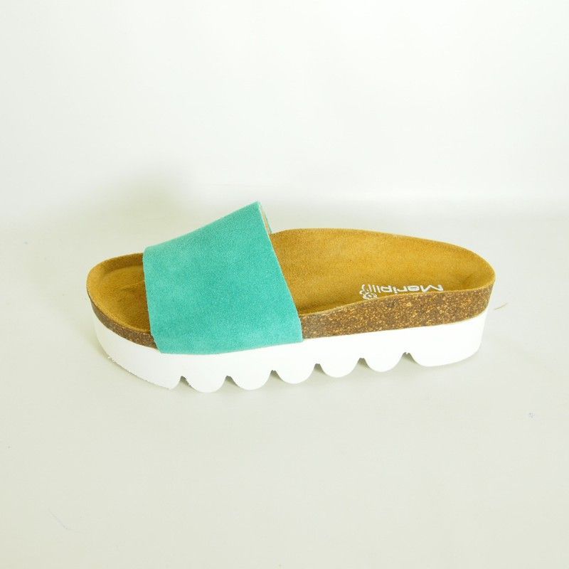 Sandalias Idee Italiane 18 Truck Turquesa