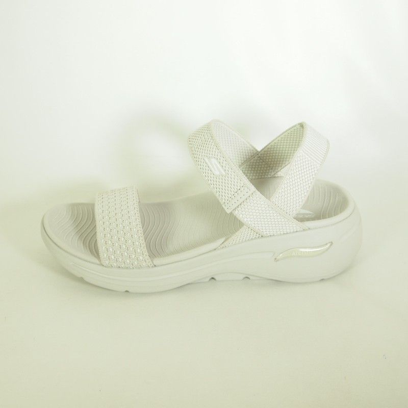 Sandalias Skechers 140264 Go Walk Arch Fit Sandal Polished Beige