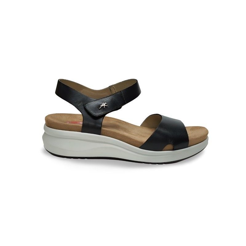 Sandalias Y Zue Fluchos 1475 piel negro