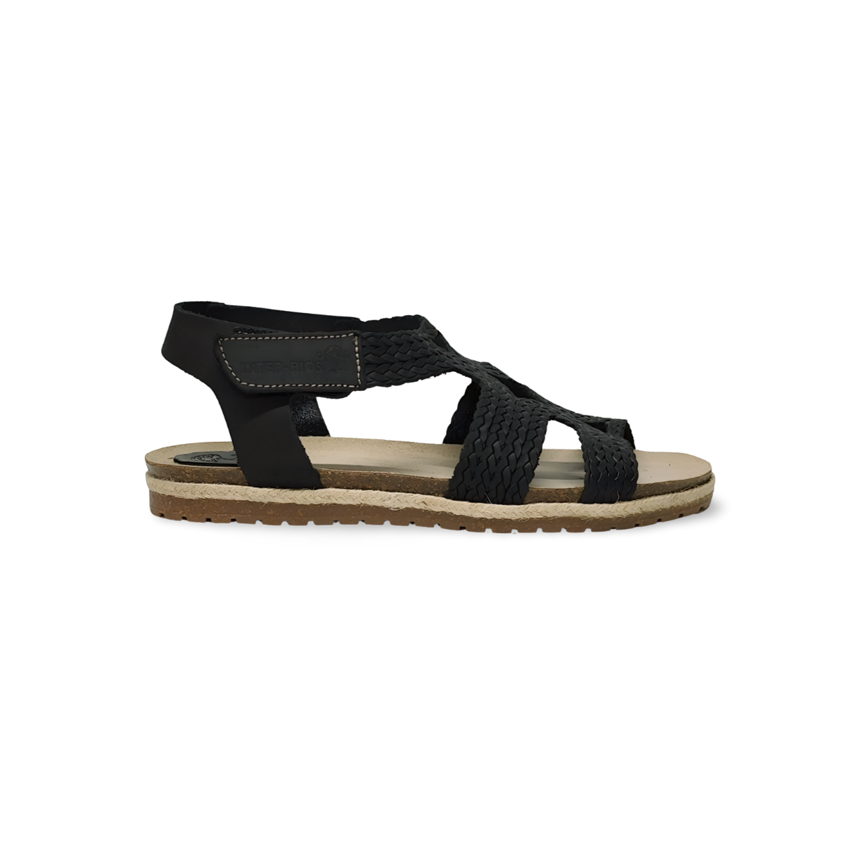 Sandalias Y Zue Interflex 2200 piel negro