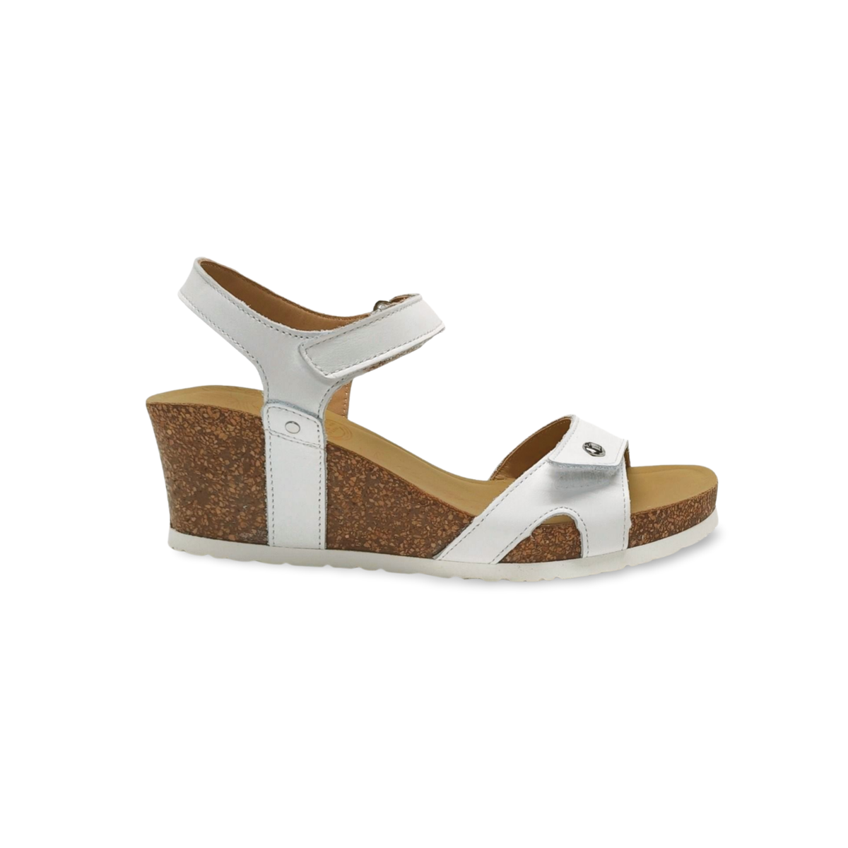 Sandalias Y Zue Panama Jack JULIA B17 piel blanco