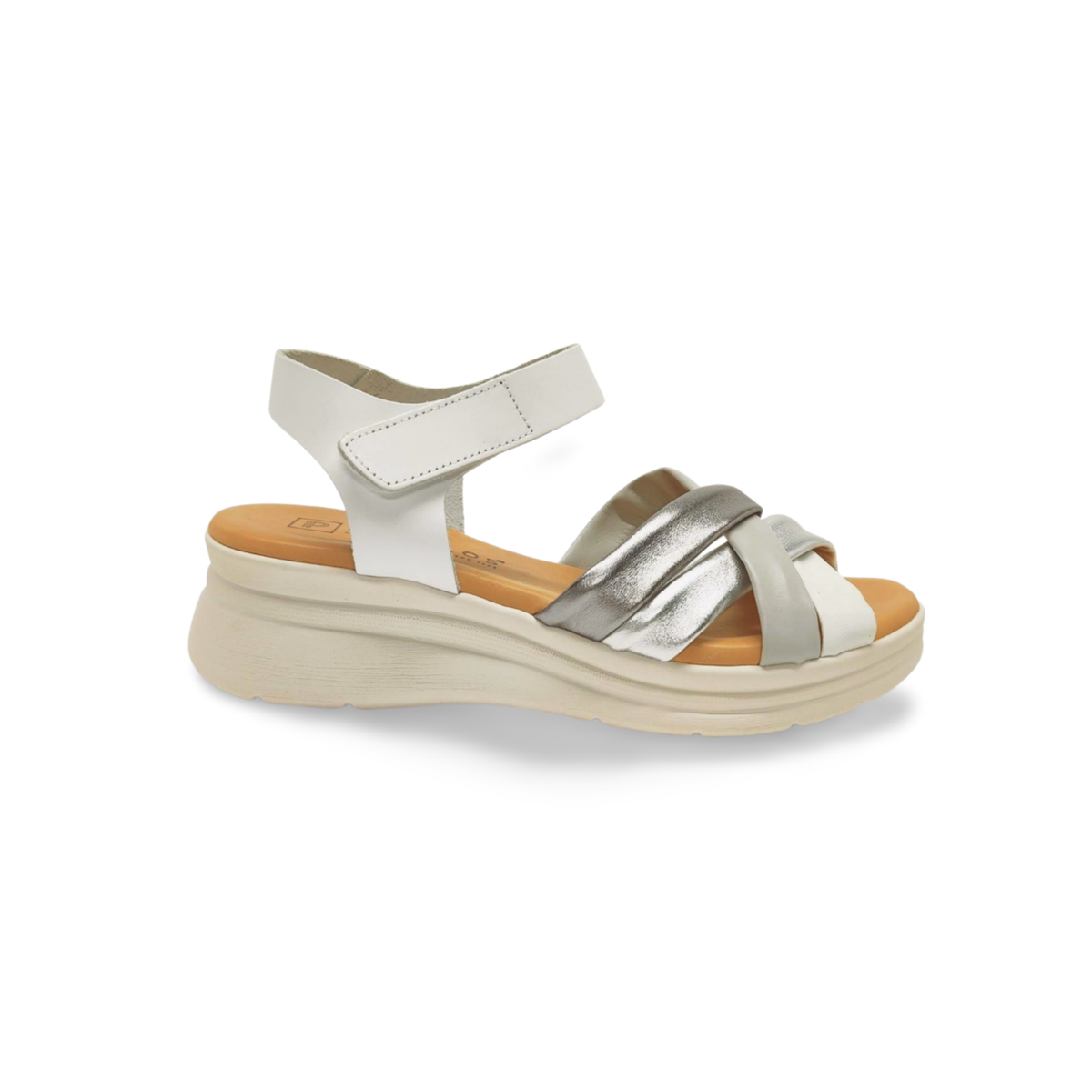 Sandalias Y Zue Pitillos 11290 piel blanco