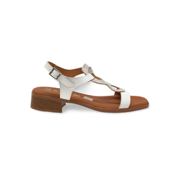 Sandalias Y Zue Sandals 5893 piel blanco