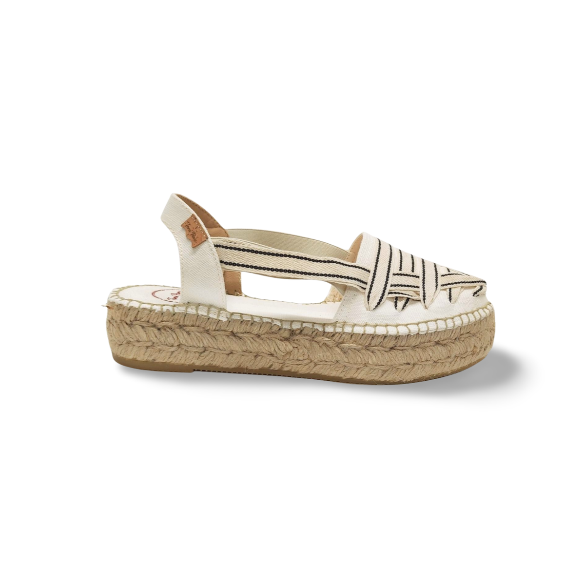 Sandalias Y Zue Toni Pons RIO textil blanco