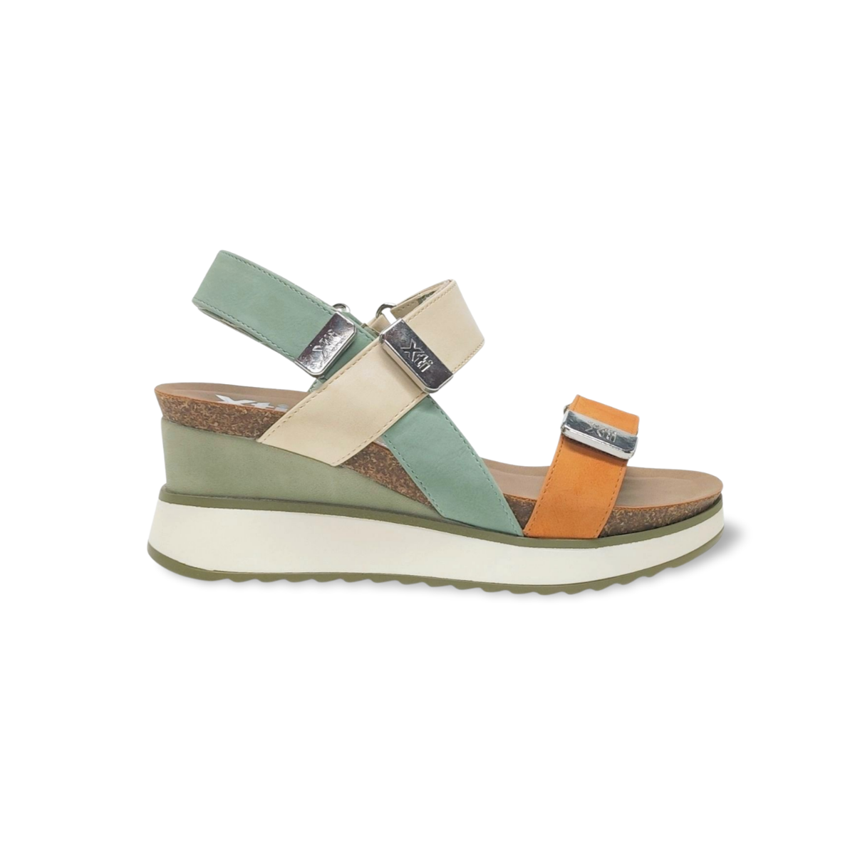 Sandalias Y Zue Xti 142822 piel vegana verde